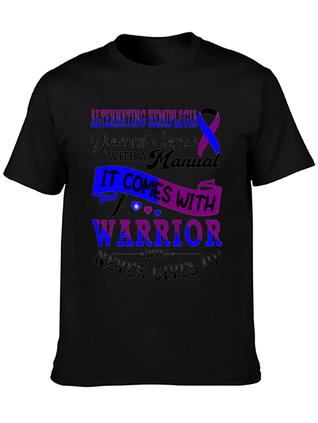 Alternating Hemiplegia Warrior Graphic Tee