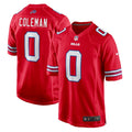 Buffalo Bills Keon Coleman Red Alternate Game Jersey