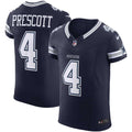 Dallas Cowboys Dak Prescott Navy Vapor F.U.S.E. Elite Jersey