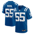 Indianapolis Colts Chad Muma Royal Team Game Jersey