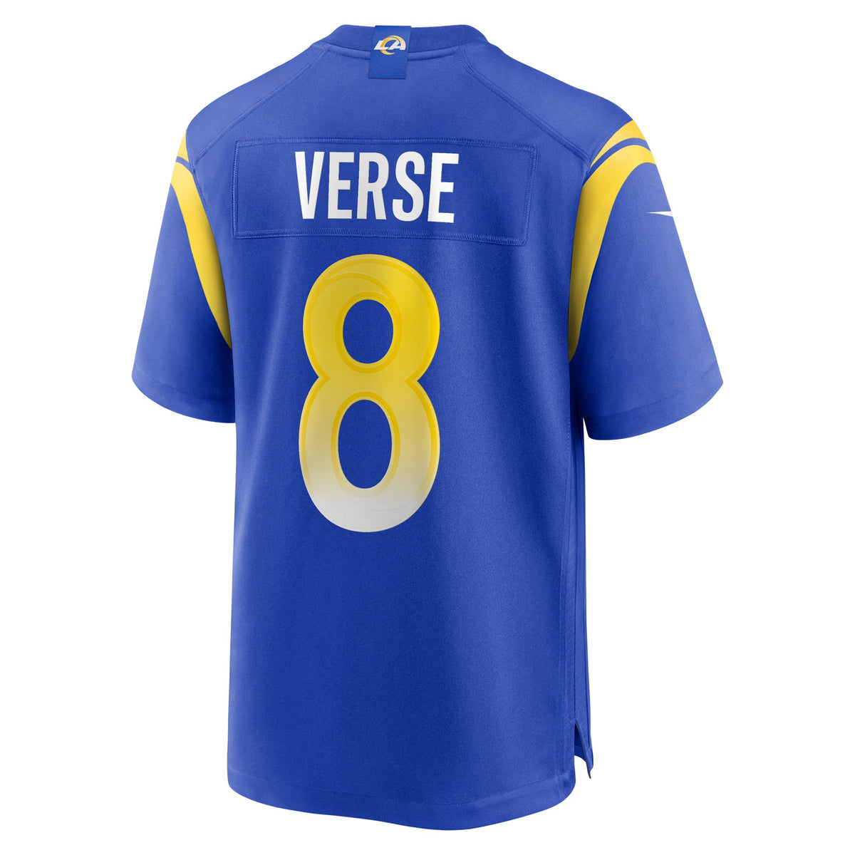 Los Angeles Rams Jared Verse Royal Player Game Jersey