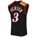 PH.76ers #3 Allen Iverson Hardwood Classics 2006-07 Swingman Jersey Black Stitched American Basketball Jersey