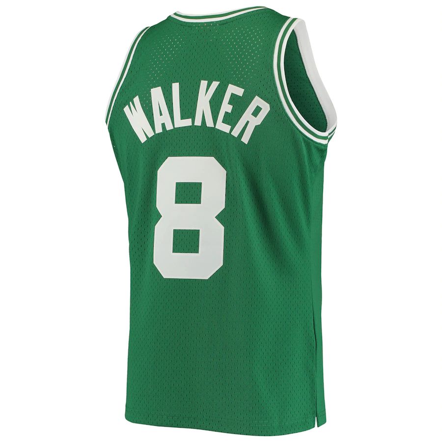 B.Celtics #8 Antoine Walker Hardwood Classics Swingman Jersey Green Icon Edition Stitched American Basketball Jersey