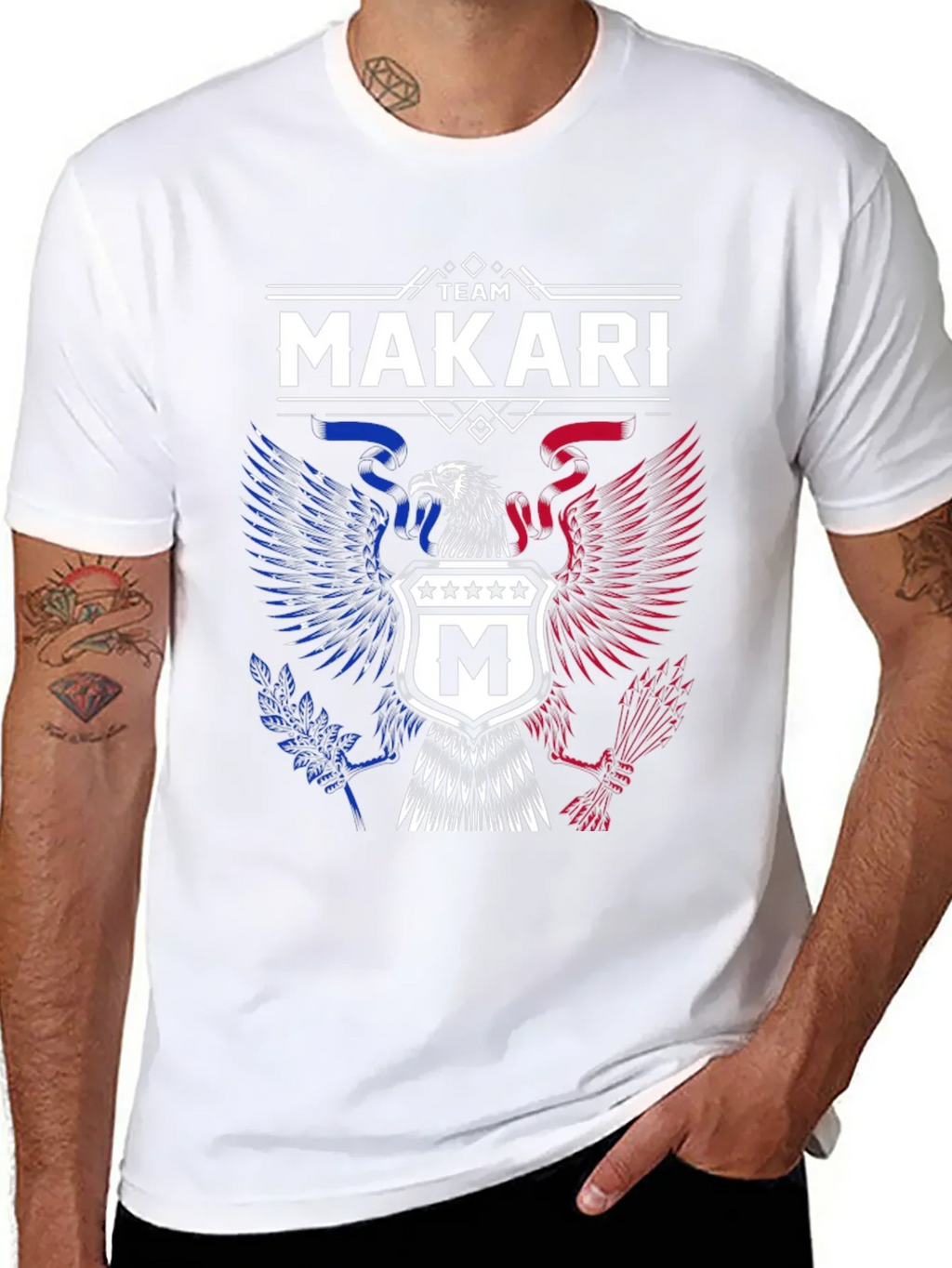 Team Makari Patriotic Eagle T-Shirt