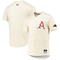 A.Razorbacks Replica Baseball Jersey Natural Stitched American College Jerseys