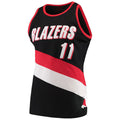 P.Trail Blazers #11 Arvydas Sabonis Hardwood Classics Swingman Jersey  Black Stitched American Basketball Jersey