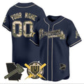 Custom Atlanta Braves Armed Forces Day Vapor Premier Limited All Stitched Baseball Jersey