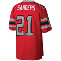A.Falcons #21 Deion Sanders Legacy Replica Player Jersey - Red Stitched American Football Jerseys