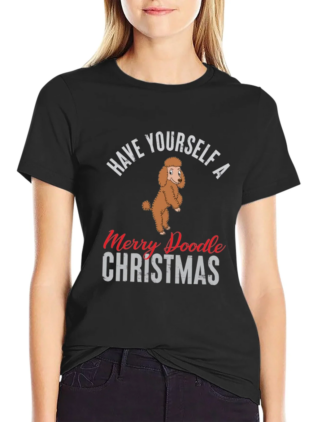 Merry Doodle Christmas T-Shirt