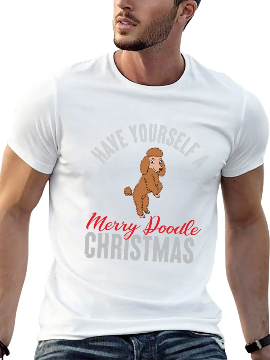 Merry Doodle Christmas T-Shirt