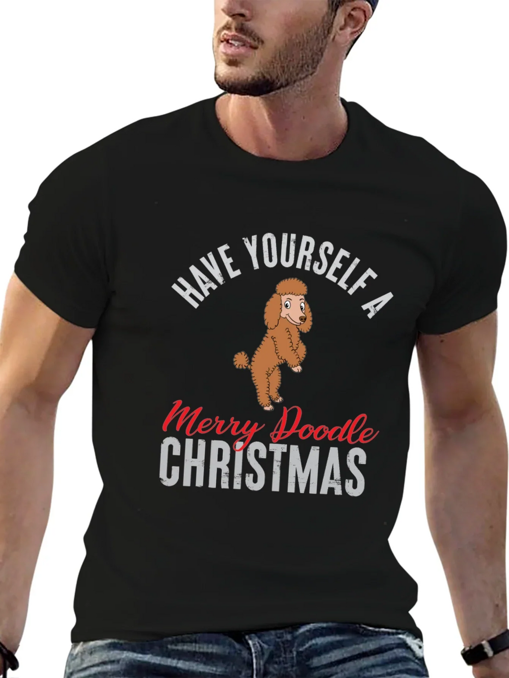 Merry Doodle Christmas T-Shirt