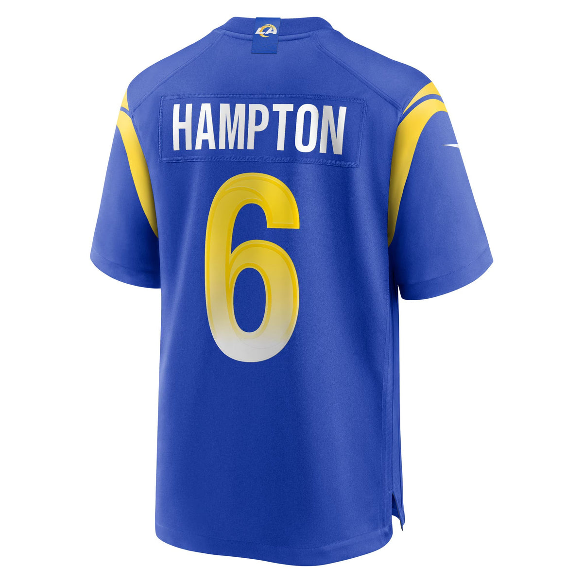 Los Angeles Rams Nick Hampton Royal Team Game Jersey