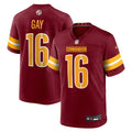 Washington Commanders Matt Gay Burgundy Team Game Jersey