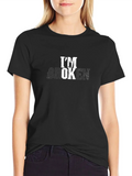 Im Broken Graphic T-Shirt - Distressed Print