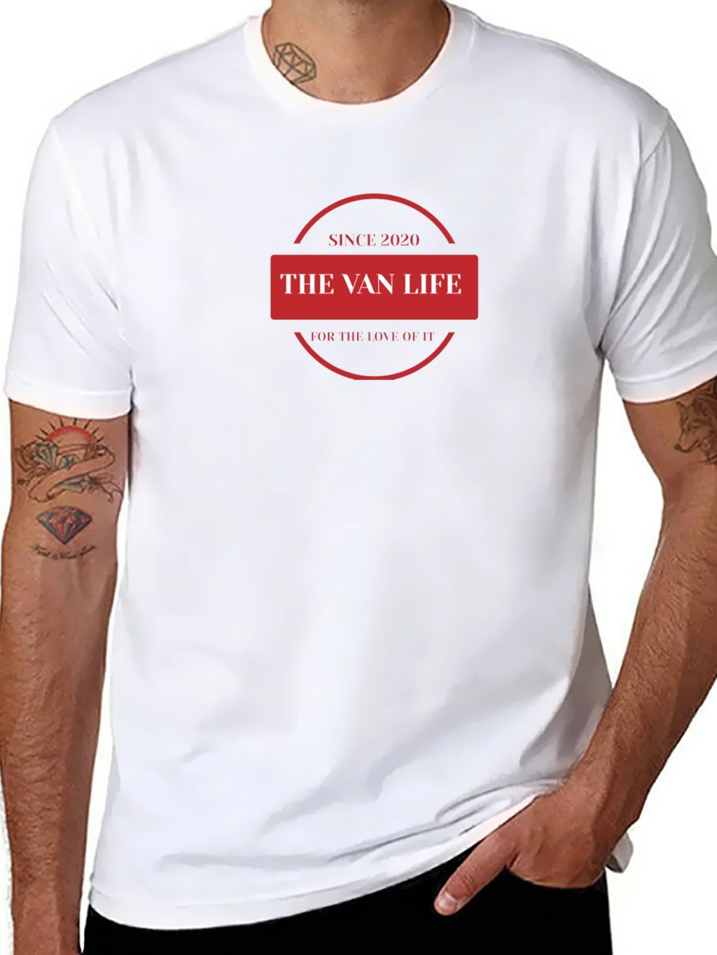 The Van Life Since 2020 Black T-Shirt