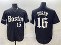 Boston Red Sox #16 Jarren Duran Black Gothic Vapor Limited Stitched Baseball Jersey