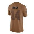 B.Bills #14 Stefon Diggs Brown 2023 Salute To Service Limited Jersey Stitched American Football Jerseys