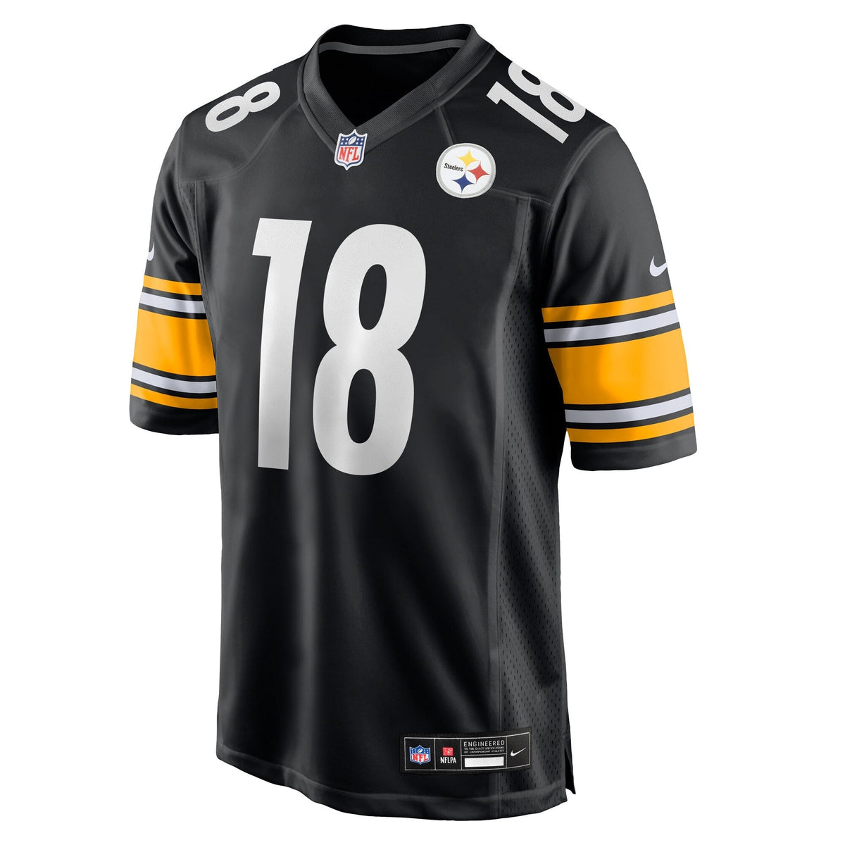 Pittsburgh Steelers Will Howard Black Team Game Jersey