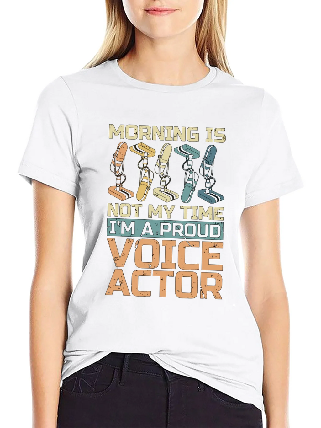 Proud Voice Actor Graphic T-Shirt