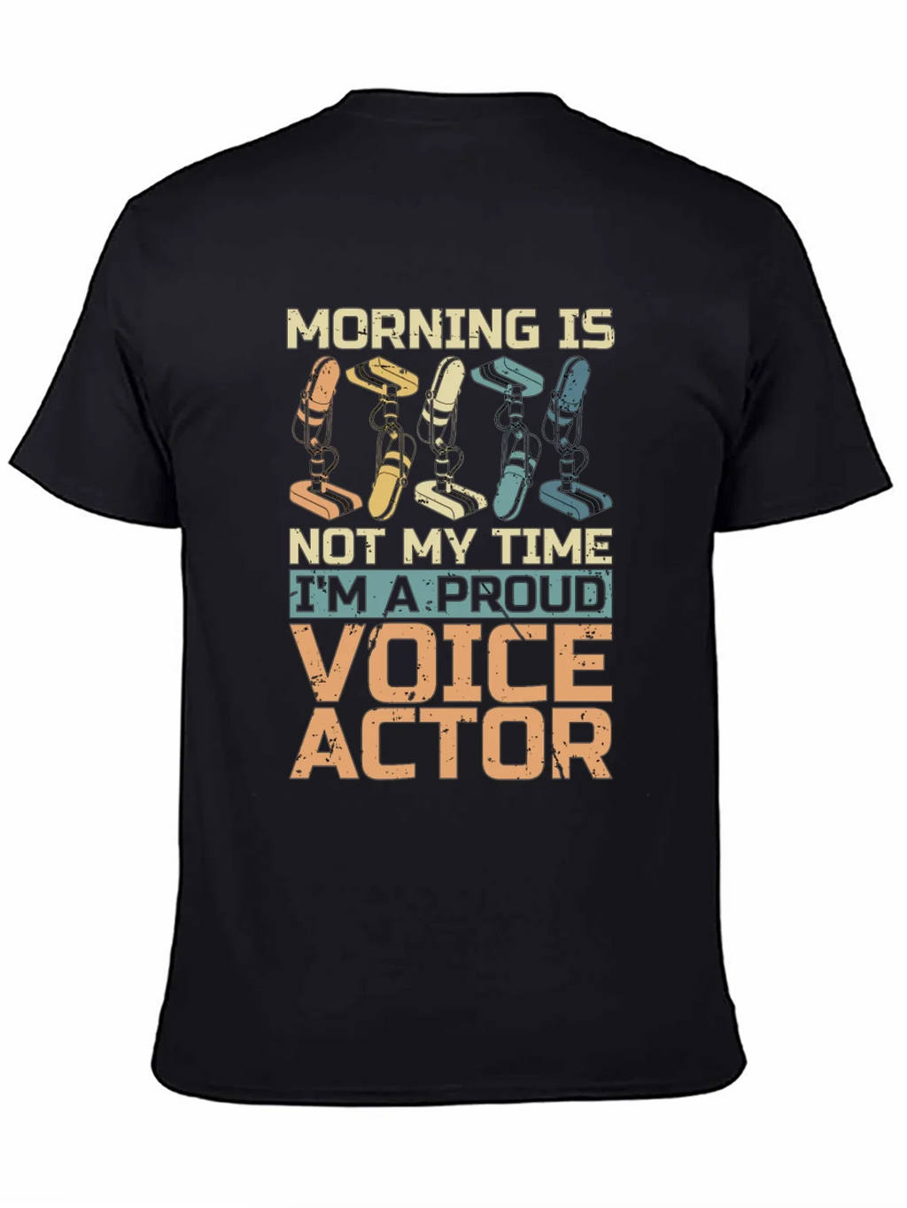 Proud Voice Actor Graphic T-Shirt