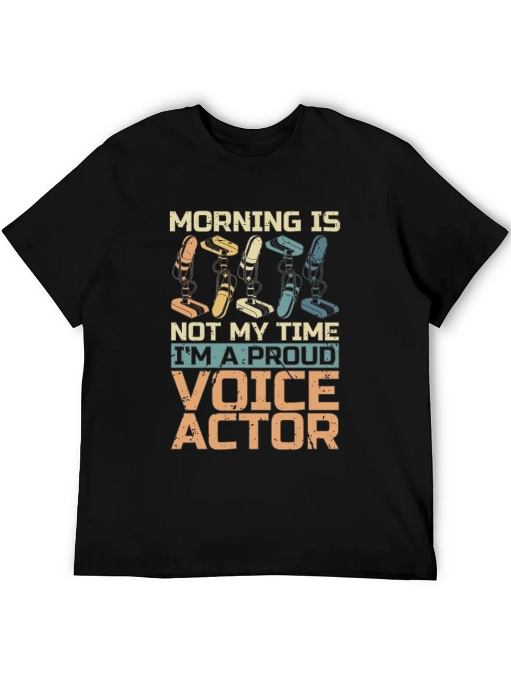 Proud Voice Actor Graphic T-Shirt