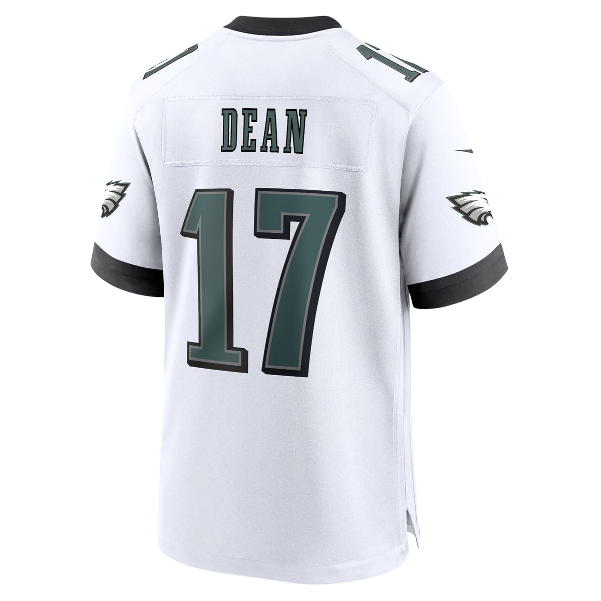 Philadelphia Eagles Nakobe Dean White White Game Jersey