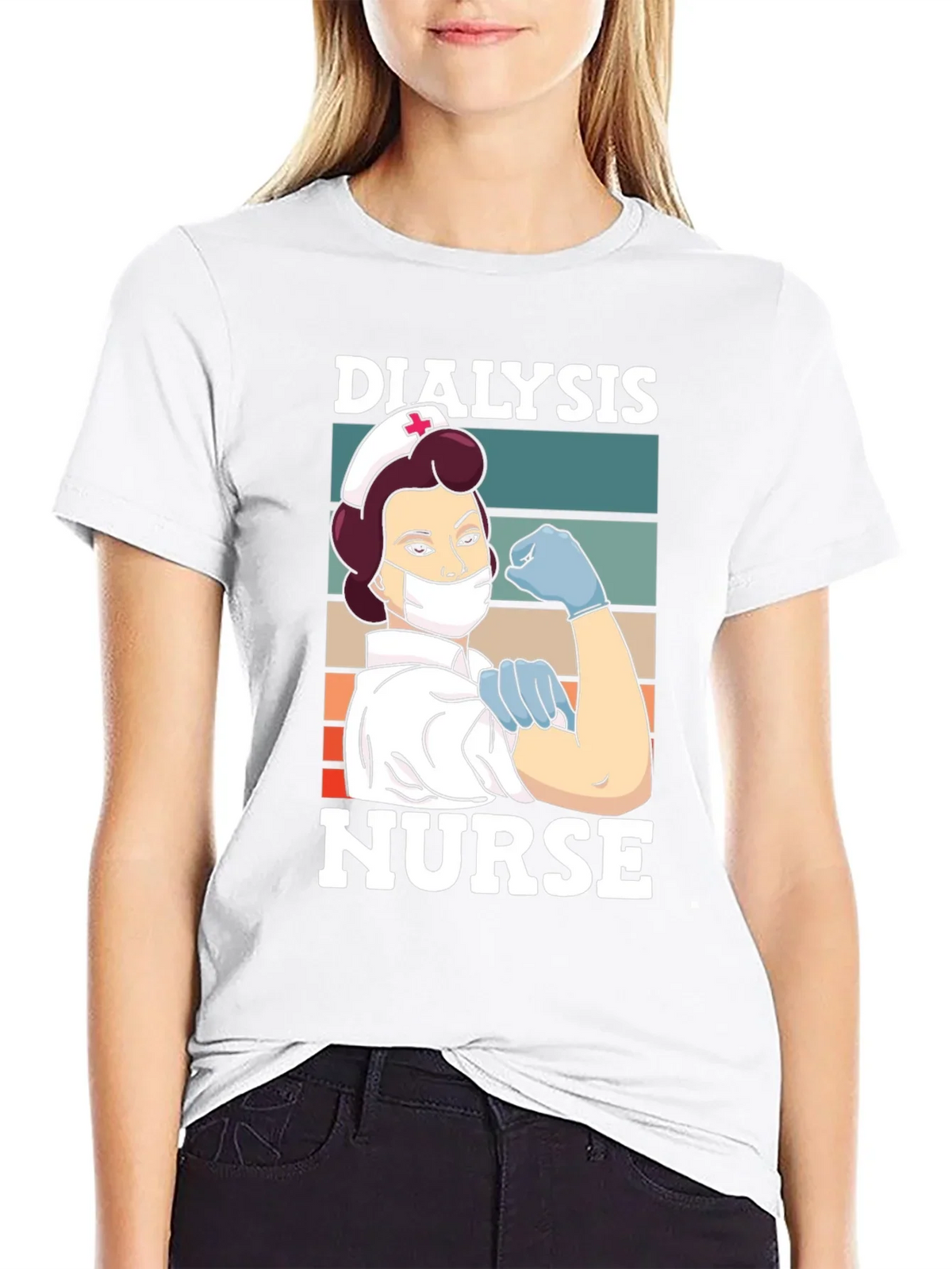 Dialysis Nurse T-Shirt - Strong Womens Health