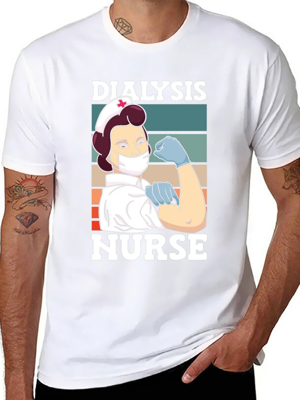 Dialysis Nurse T-Shirt - Strong Womens Health