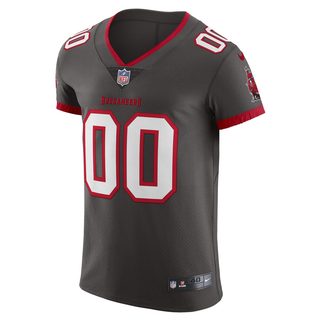 Tampa Bay Buccaneers Pewter Vapor Untouchable Elite Custom Alternate Jersey