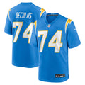 Los Angeles Chargers Austin Deculus Powder Blue Team Game Jersey