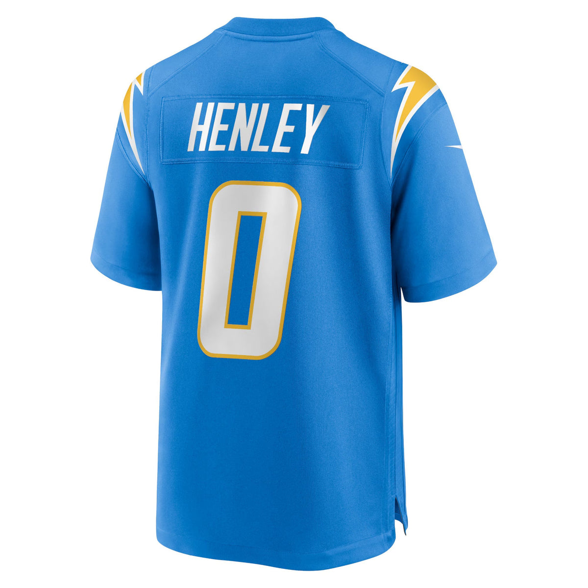 Los Angeles Chargers Daiyan Henley Powder Blue Team Game Jersey