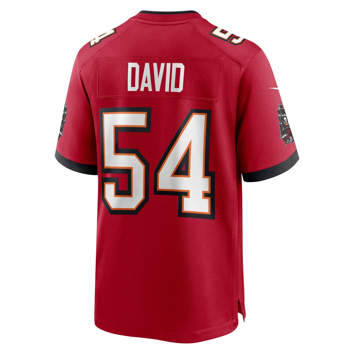 Tampa Bay Buccaneers Lavonte David Red 50th Season Team Game Jersey
