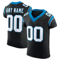 Custom C.Panthers Black Scarlet Vapor F.U.S.E. Elite Jersey Stitched American Football Jerseys