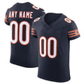Custom C.Bears Navy Scarlet Vapor F.U.S.E. Elite Jersey Stitched American Football Jerseys
