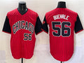Chicago White Sox #56 Mark Buehrle Red Black 2025 City Connect Limited Stitched Baseball Jersey