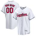 Baseball Jerseys Custom Cleveland Guardians White Replica Custom Jersey