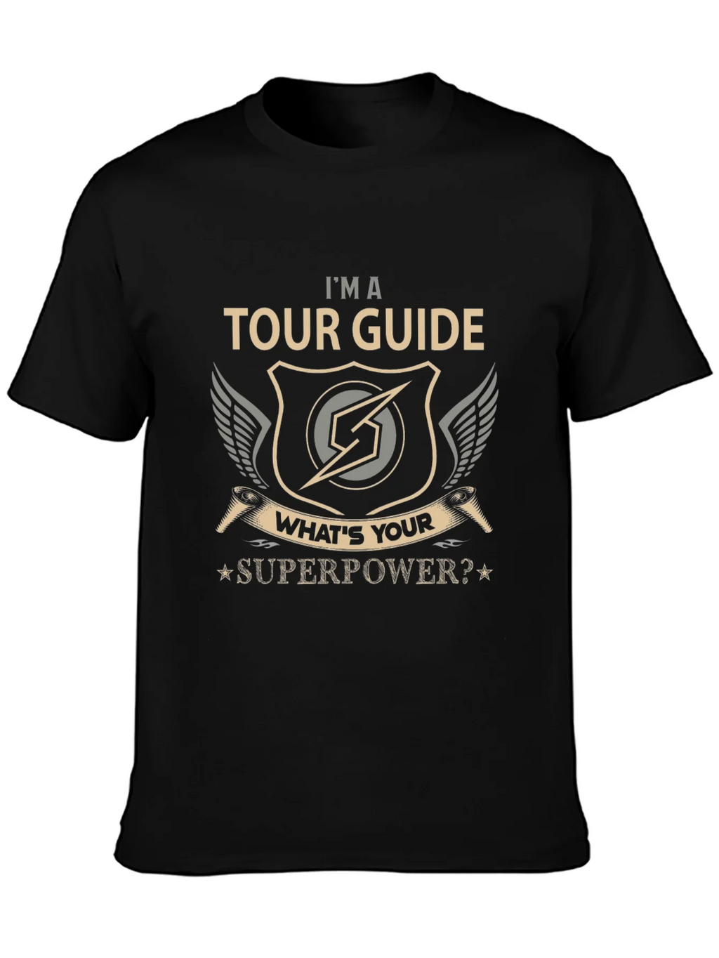 Tour Guide Superpower Graphic T-Shirt