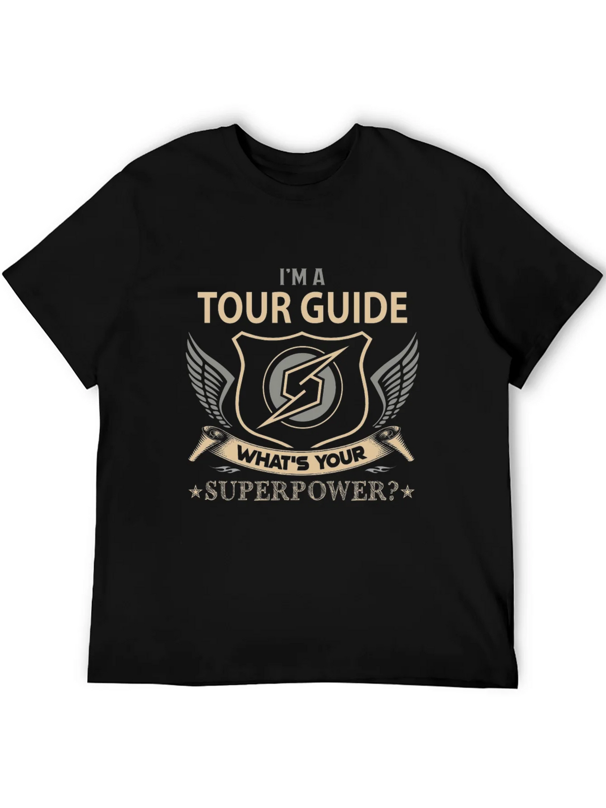 Tour Guide Superpower Graphic T-Shirt