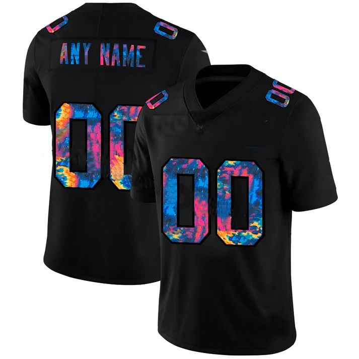 Custom C.Bengals Team 32 and Number and Name Multi Color 2020 Crucial Catch Jersey American Stitched Football Jerseys