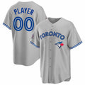 Custom Toronto Blue Jays 2025 All-Star Game Away Pick-A-Player Replica Jersey - Gray Baseball Jerseys