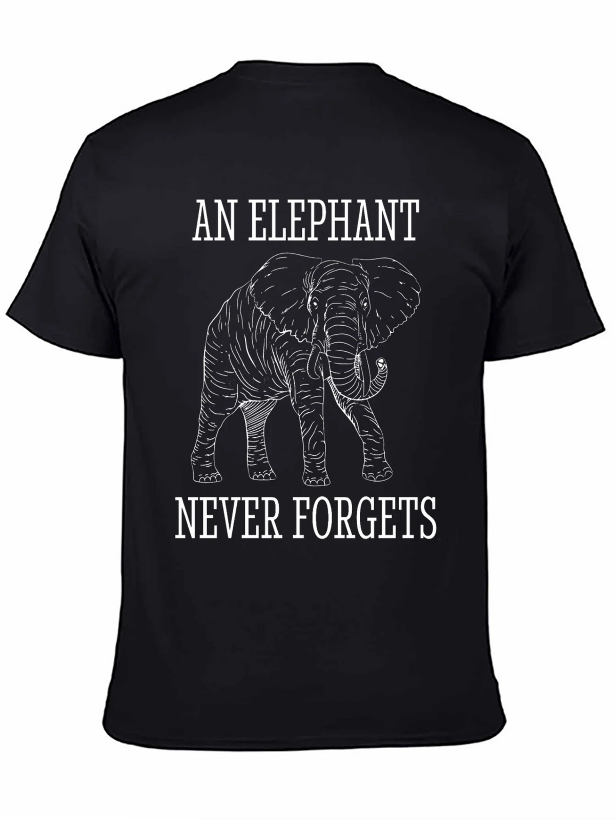 Elephant Never Forgets Graphic Tee