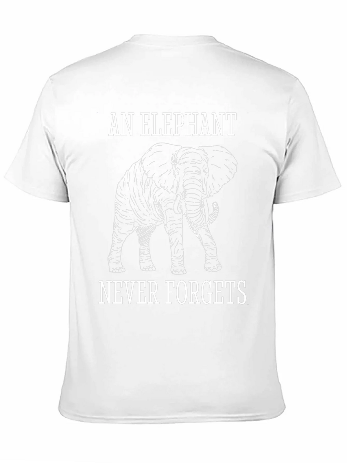Elephant Never Forgets Graphic Tee