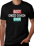 Best Chess Coach Ever Black T-Shirt