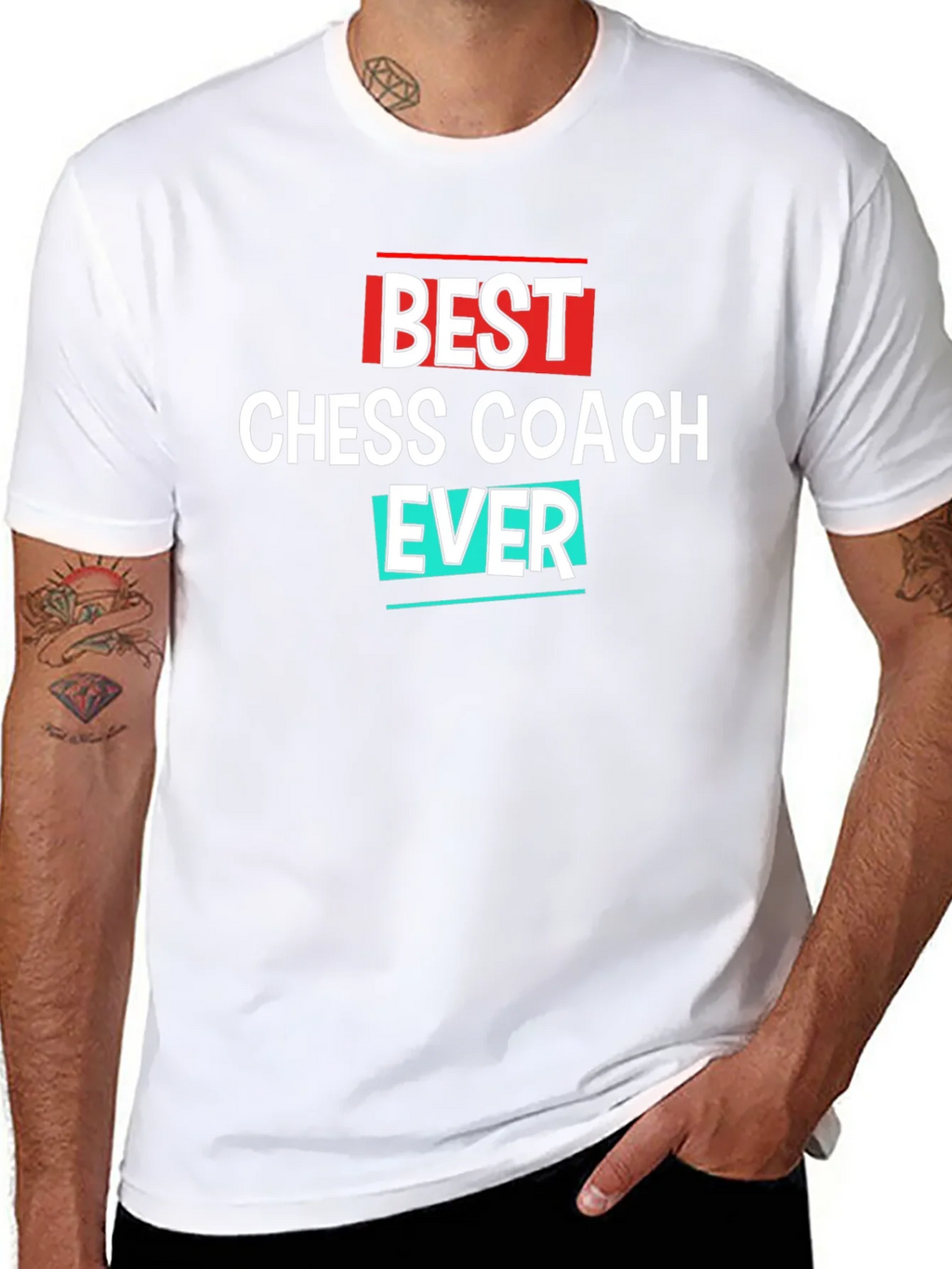 Best Chess Coach Ever Black T-Shirt