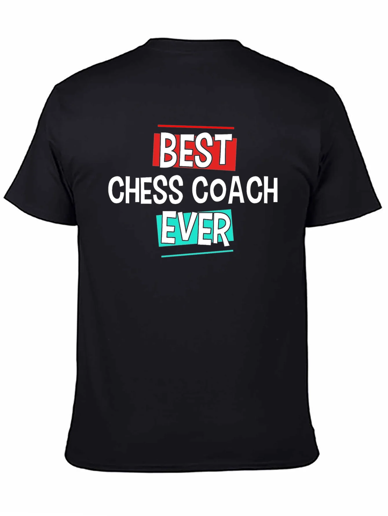 Best Chess Coach Ever Black T-Shirt