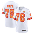 76 Tampa Bay Buccaneers Tristan Wirfs White 50th Season Game Jersey