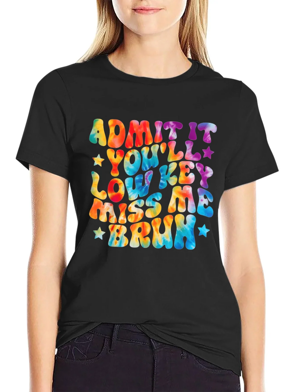 Admit It Youll Lowkey Miss Me Bruh T-Shirt