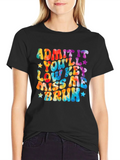 Admit It Youll Lowkey Miss Me Bruh T-Shirt