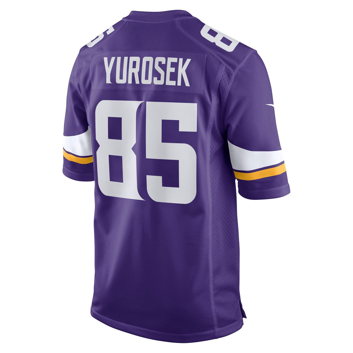 Minnesota Vikings Ben Yurosek Purple Team Game Jersey