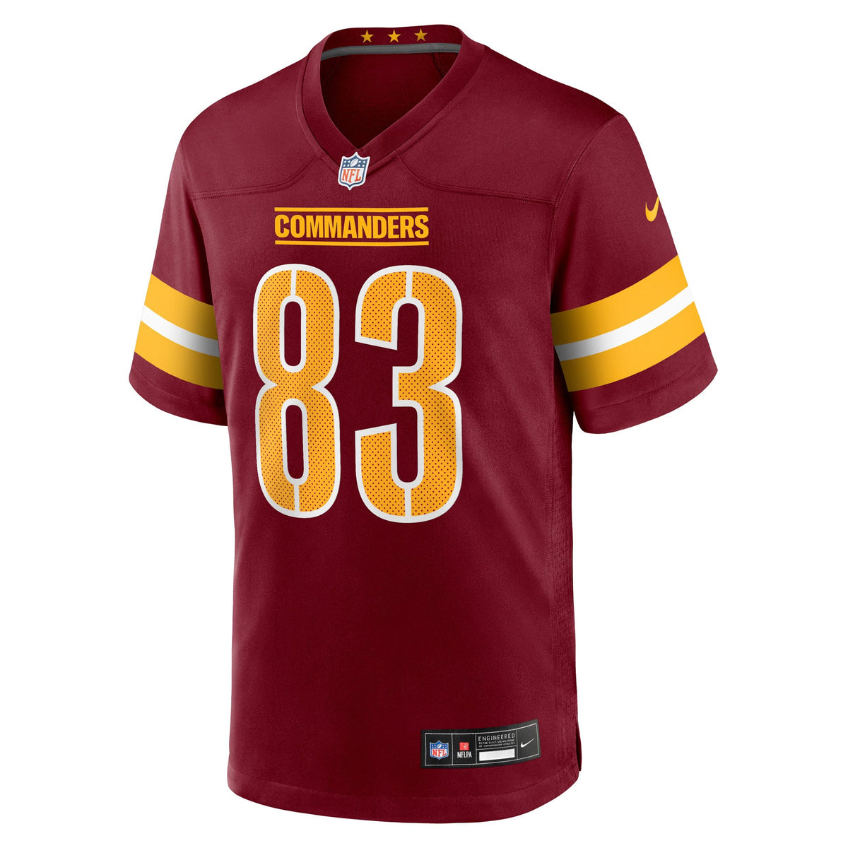 Washington Commanders Jaylin Lane Burgundy Team Game Jersey